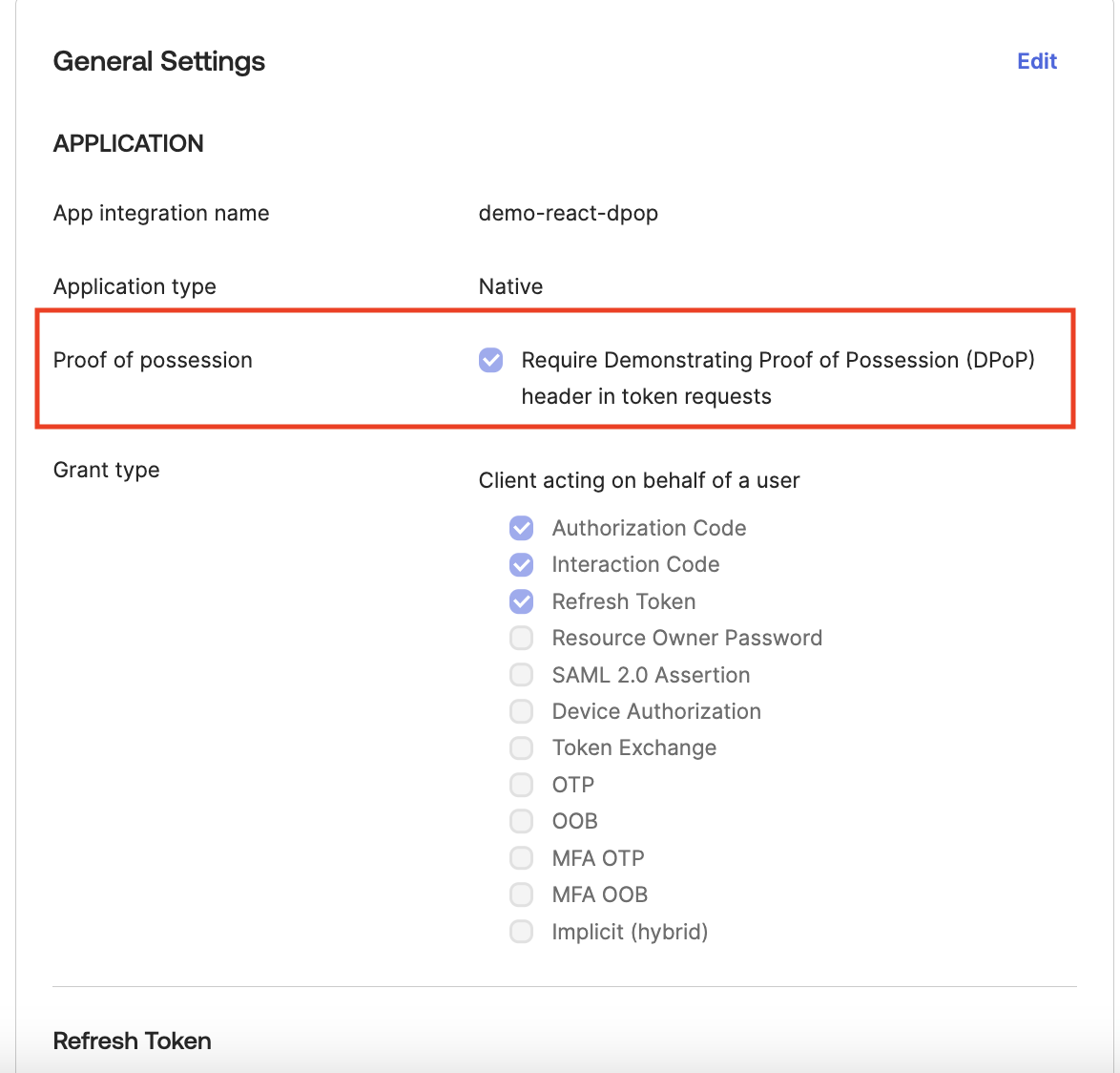 Okta App